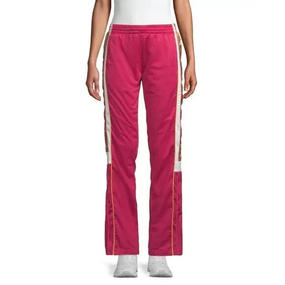 Kappa Women's Graphic Tearaway Track Pants, Size S, Red/White/Gold, MSRP… - Picture 2 of 13